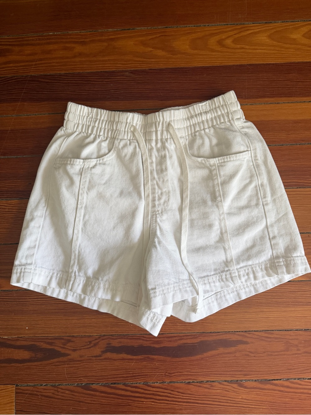 Universal Thread High-Rise Drawstring Denim Beach Shorts